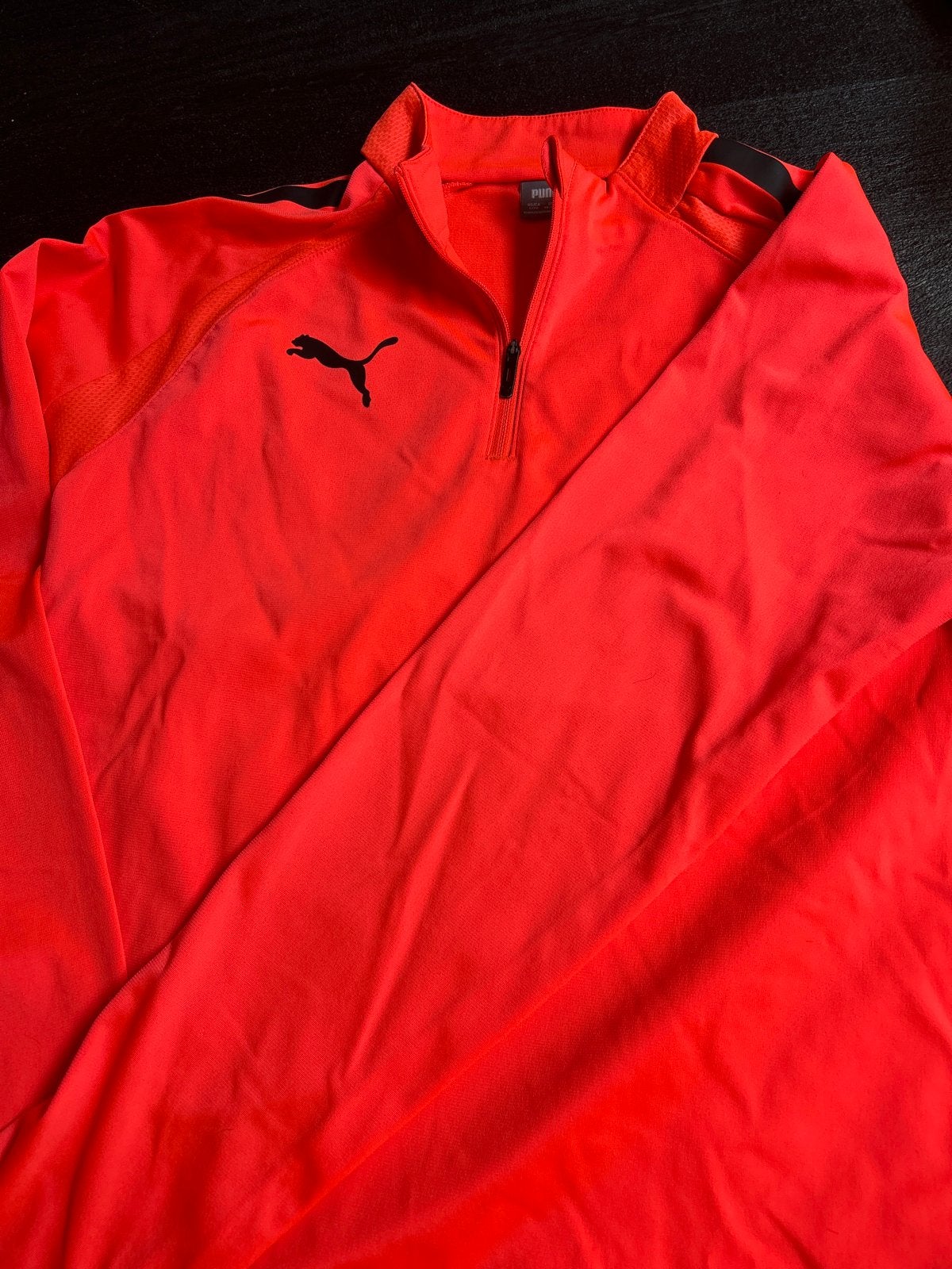 Puma sportshirt oranje maat 164, Maat XS of kleiner, Ophalen of Verzenden, Zo goed als nieuw, Shirt