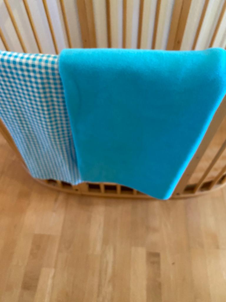 Dekentje en lakentje voor ledikantje, Kinderen en Baby's, Ophalen of Verzenden, Zo goed als nieuw, Deken