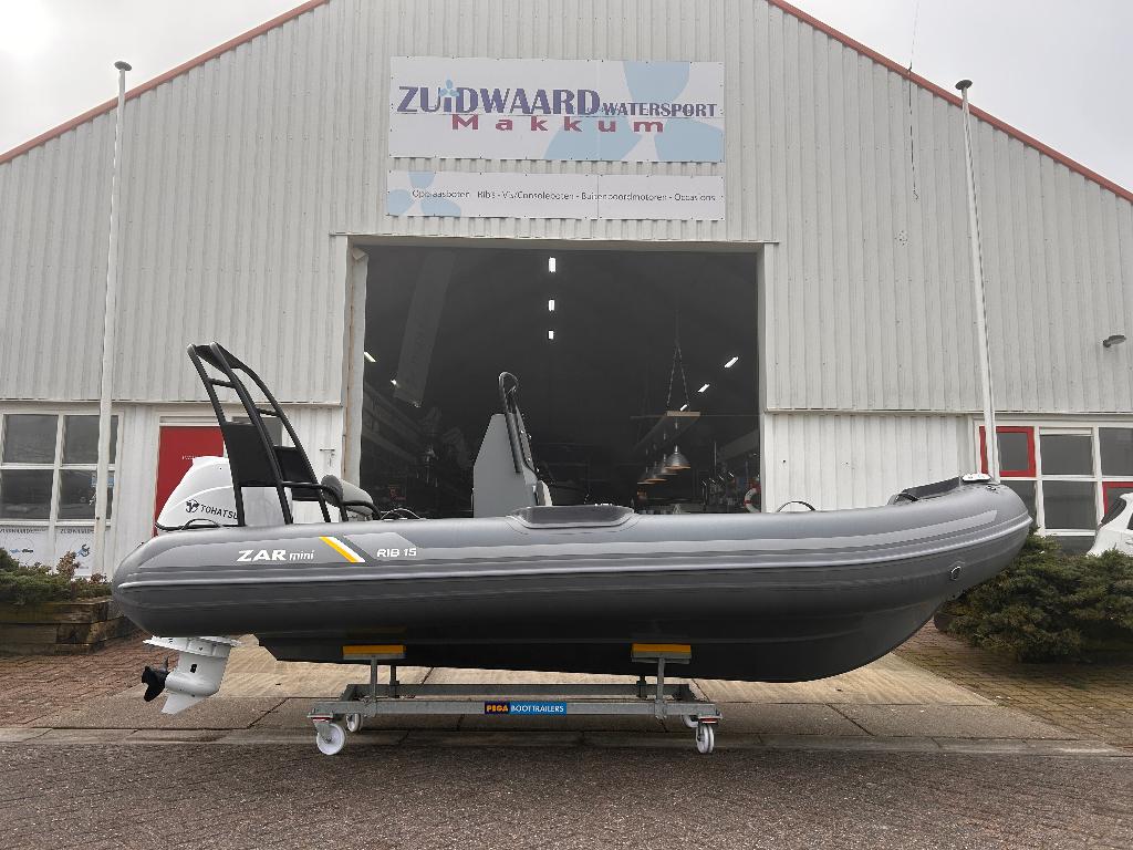 Zarmini RIB 15 Tender set aanbieding, Watersport en Boten, Rubberboten, Ophalen, Aluminium, Nieuw, Motorslot