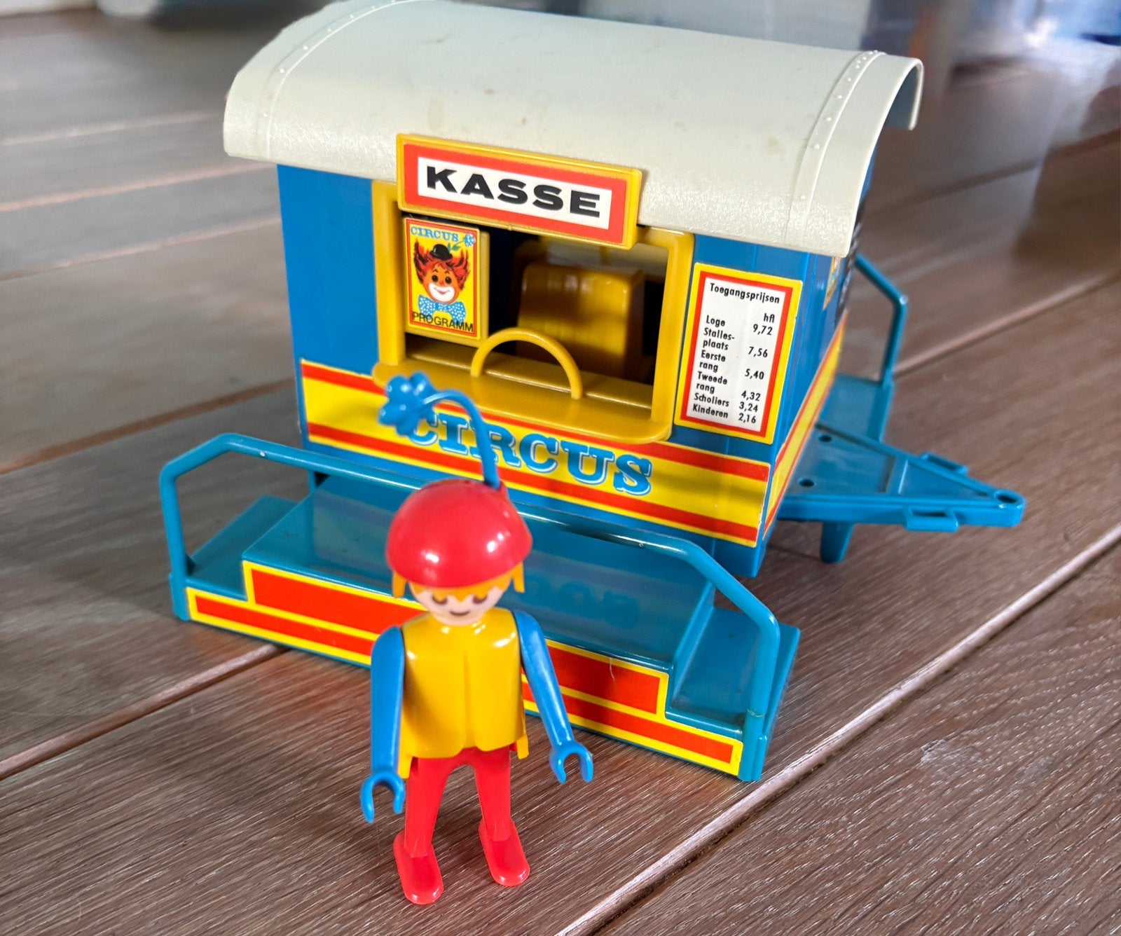 Playmobil Circus Kassa met figuur, Ophalen of Verzenden, Gebruikt, Jongen of Meisje
