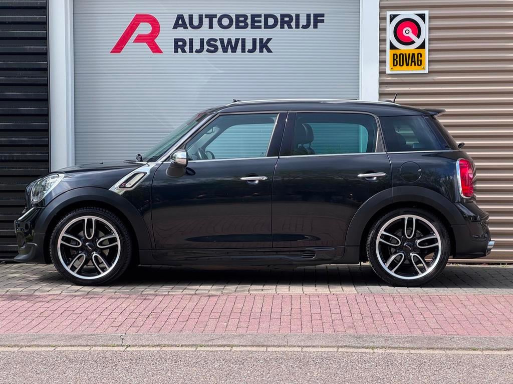 Mini Mini Countryman 1.6 John Cooper Works H&k/Pano/Camera, Euro 5, 1380 kg, Gebruikt, Leder en Stof