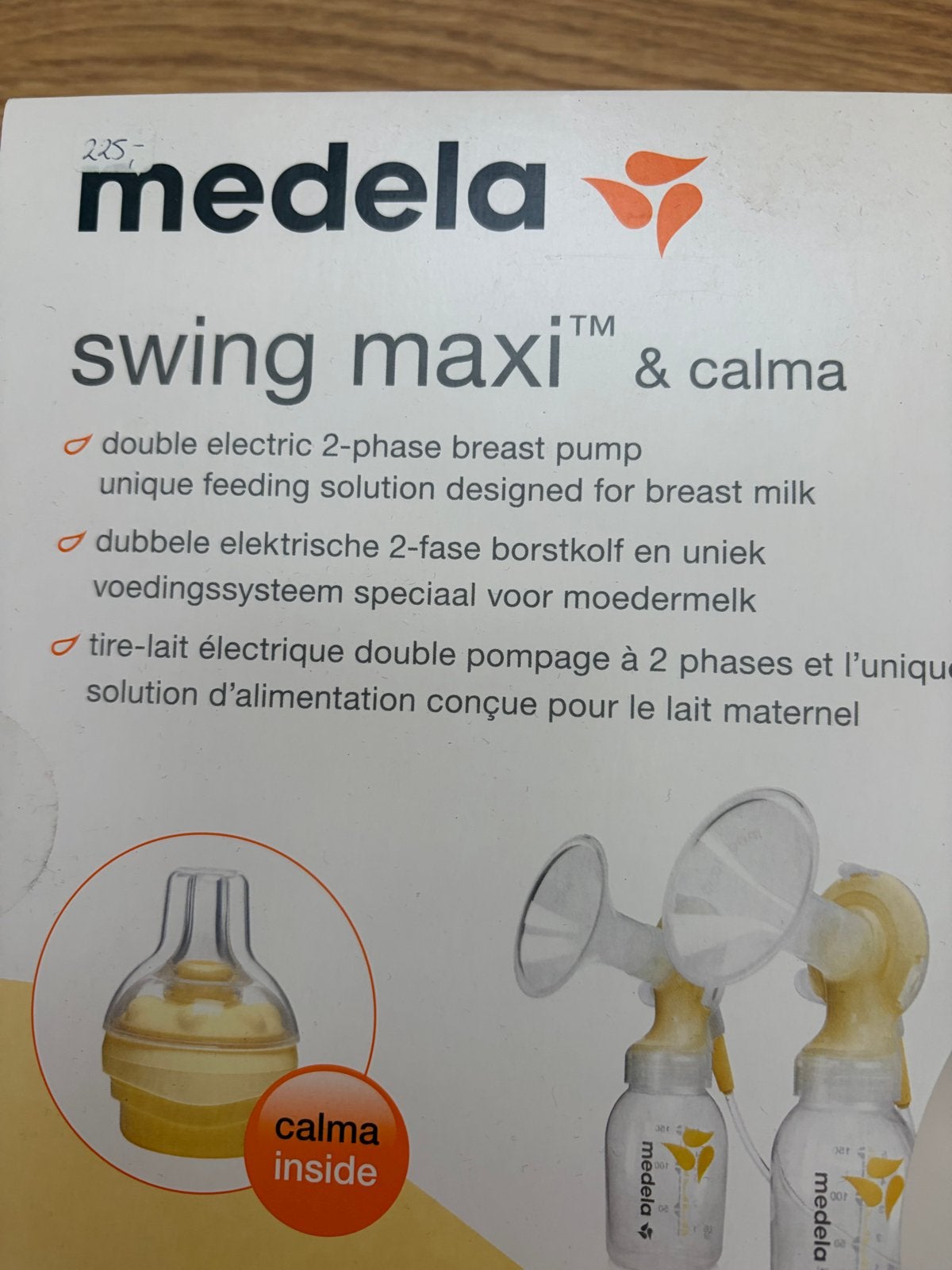 Medela Swing Maxi dubbele elektrische borstkolf, Medela, Borstkolf, Zo goed als nieuw, Ophalen
