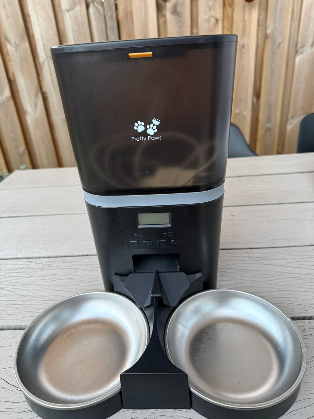 Automatische duo voerbak Pretty Paws, Ophalen, Automatisch, Gebruikt