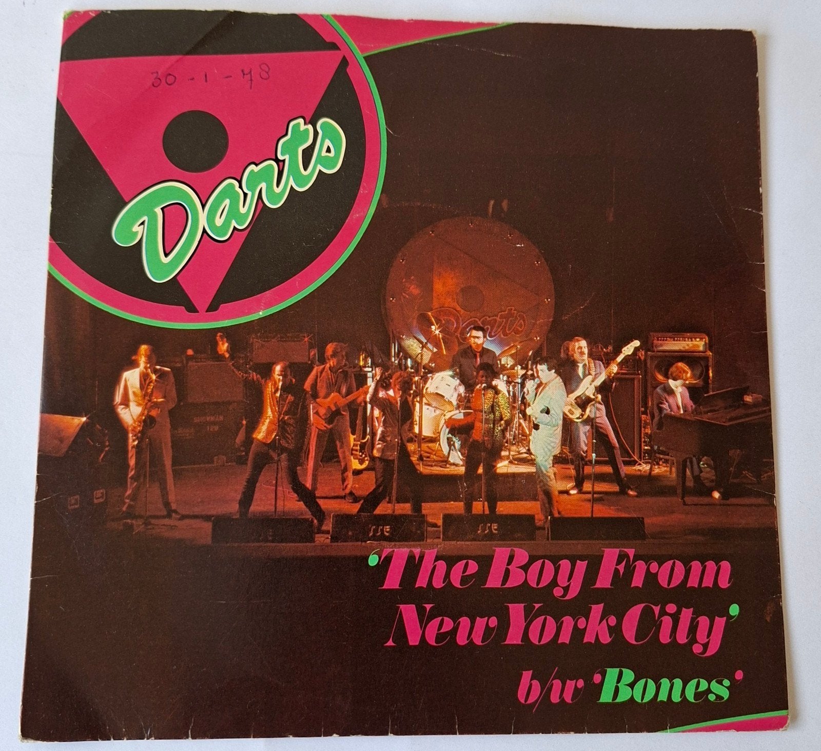 Darts          The boy from New York City, Gebruikt, 7 inch, Single, Ophalen of Verzenden