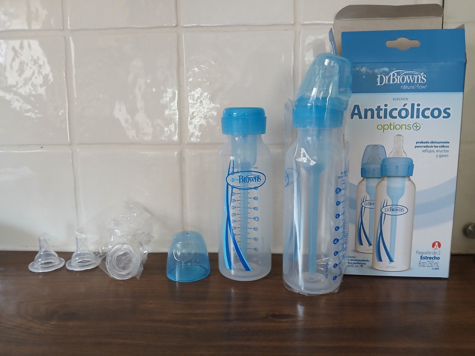 Dr. Brown's fles + speen (nieuw!), Ophalen of Verzenden, Overige typen