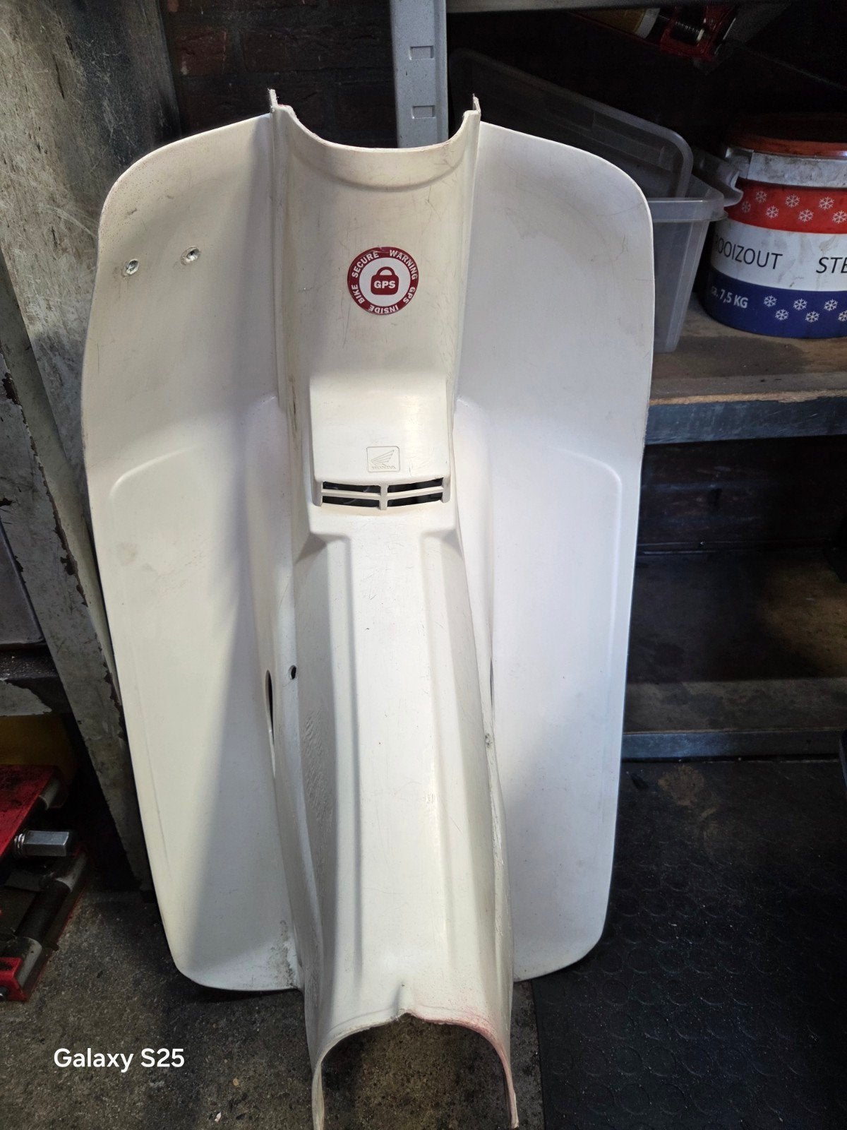 Beenschild Honda C50 NT - Gebruikt met lichte sporen, Ophalen of Verzenden, Gebruikt, Kap