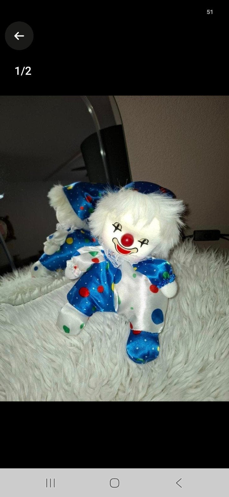 Retro Muziekdoosje Clown - Its a Small World - Potter, Ophalen of Verzenden