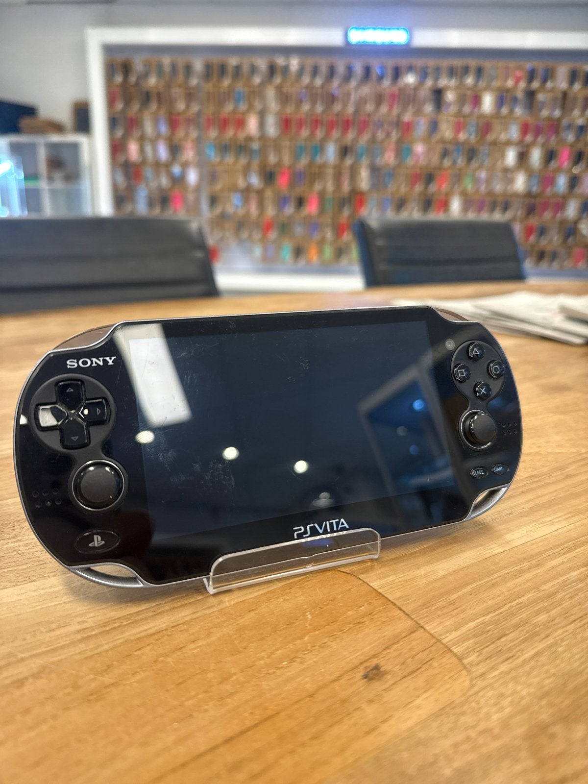 Sony PlayStation Vita (PS Vita) - Zwart, Spelcomputers en Games, Ophalen of Verzenden, Gebruikt, Zwart