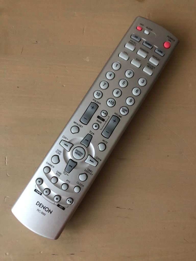 afstandsbediening Denon RC-999, Ophalen of Verzenden, Zo goed als nieuw, Origineel