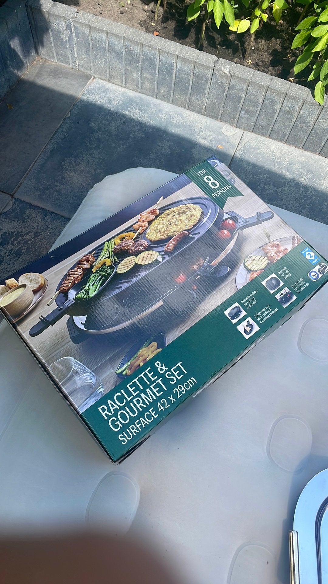 Gourmet set, Ophalen, Zo goed als nieuw