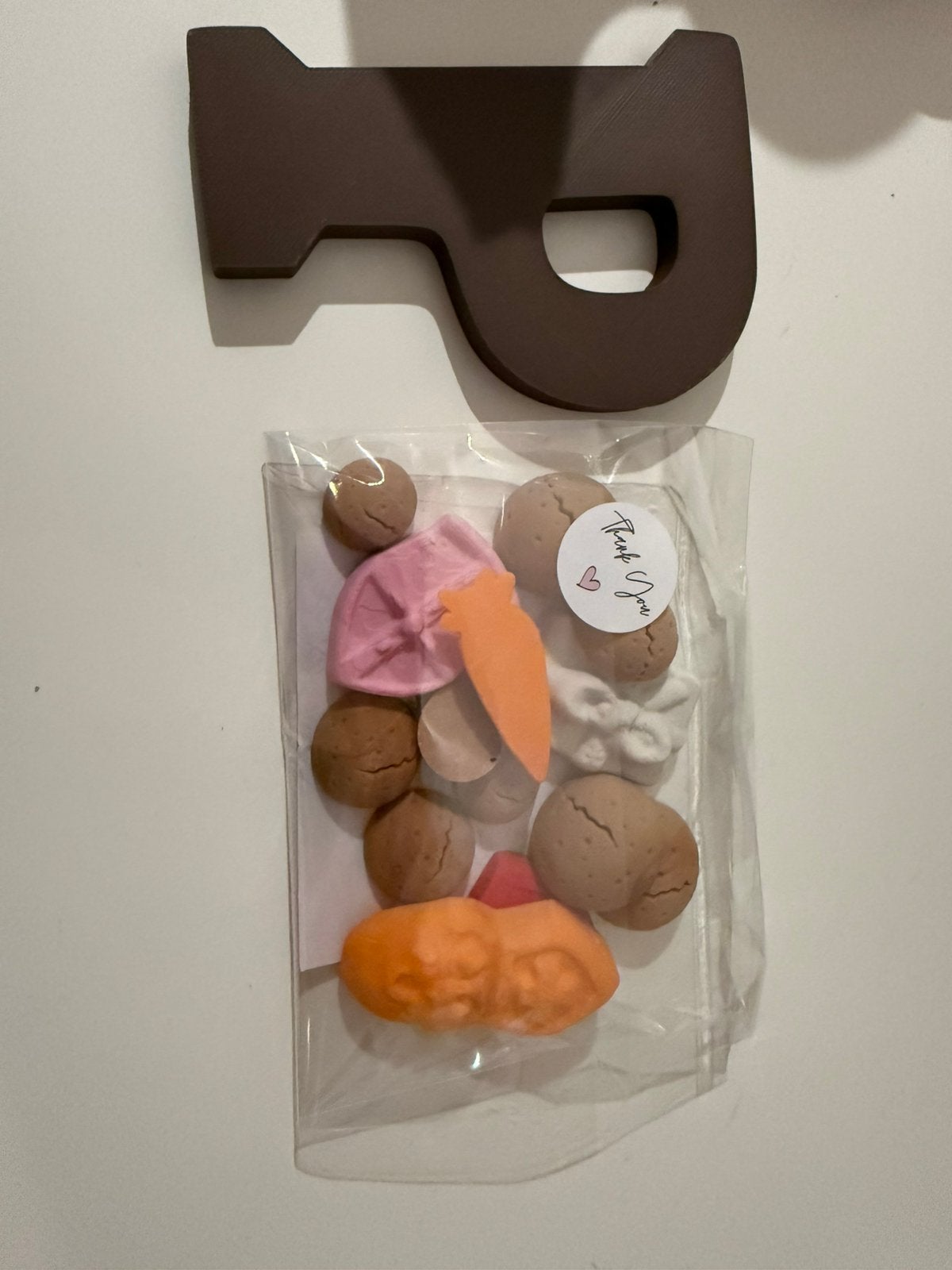 Decoratief strooigoed Sintekrlaas en Letter P set, Ophalen of Verzenden, Nieuw