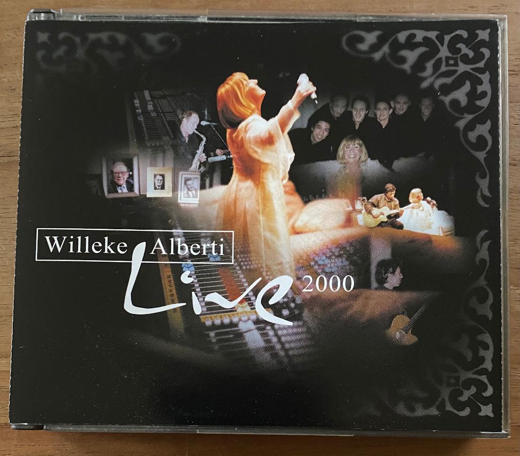 Willeke Alberti ‎– Live 2000 (2 cd), Ophalen of Verzenden, Zo goed als nieuw, Levenslied of Smartlap
