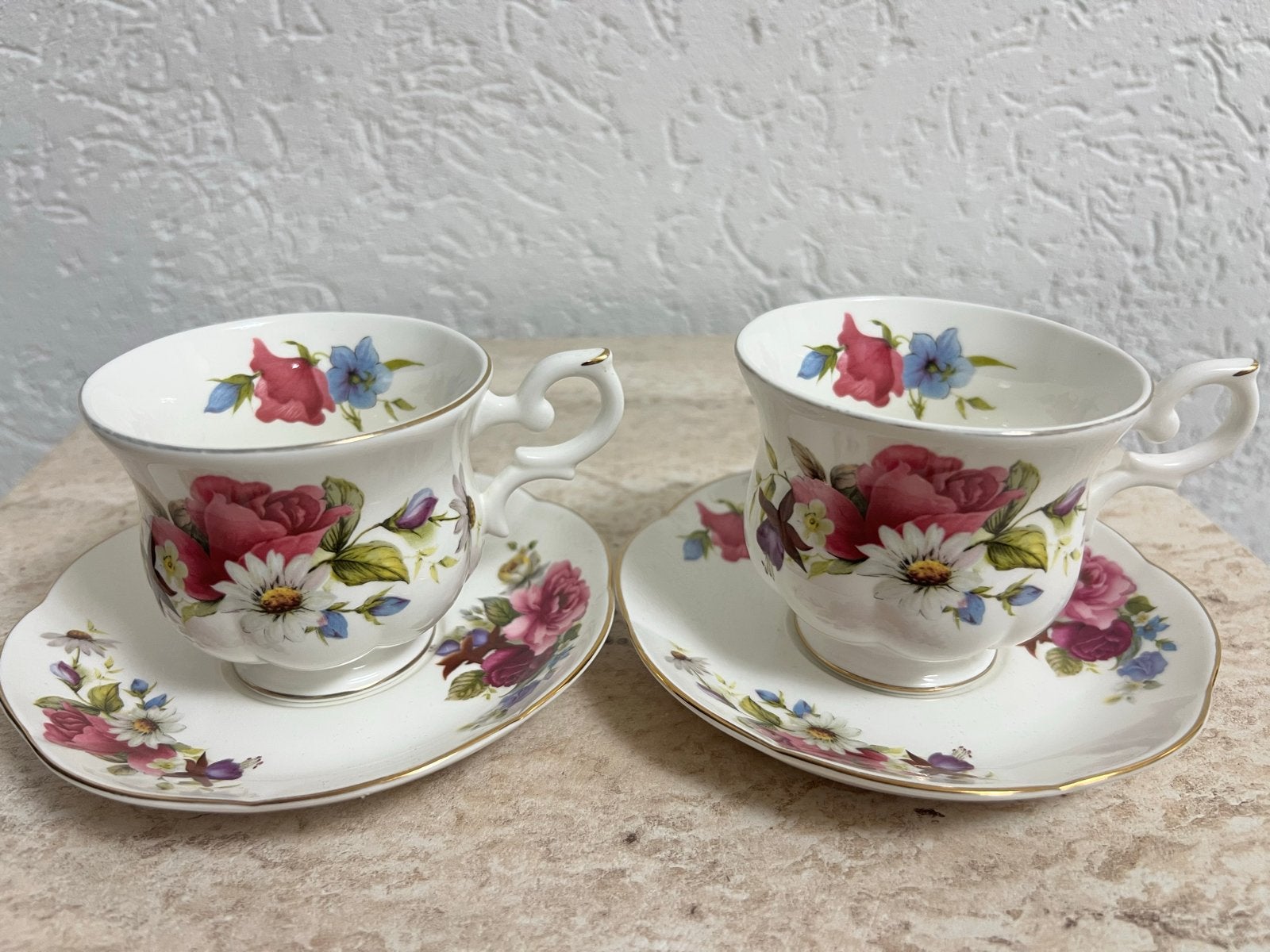 Vintage Royal kopjes en schotels per stuk te koop, Antiek en Kunst, Antiek | Servies los, Ophalen of Verzenden
