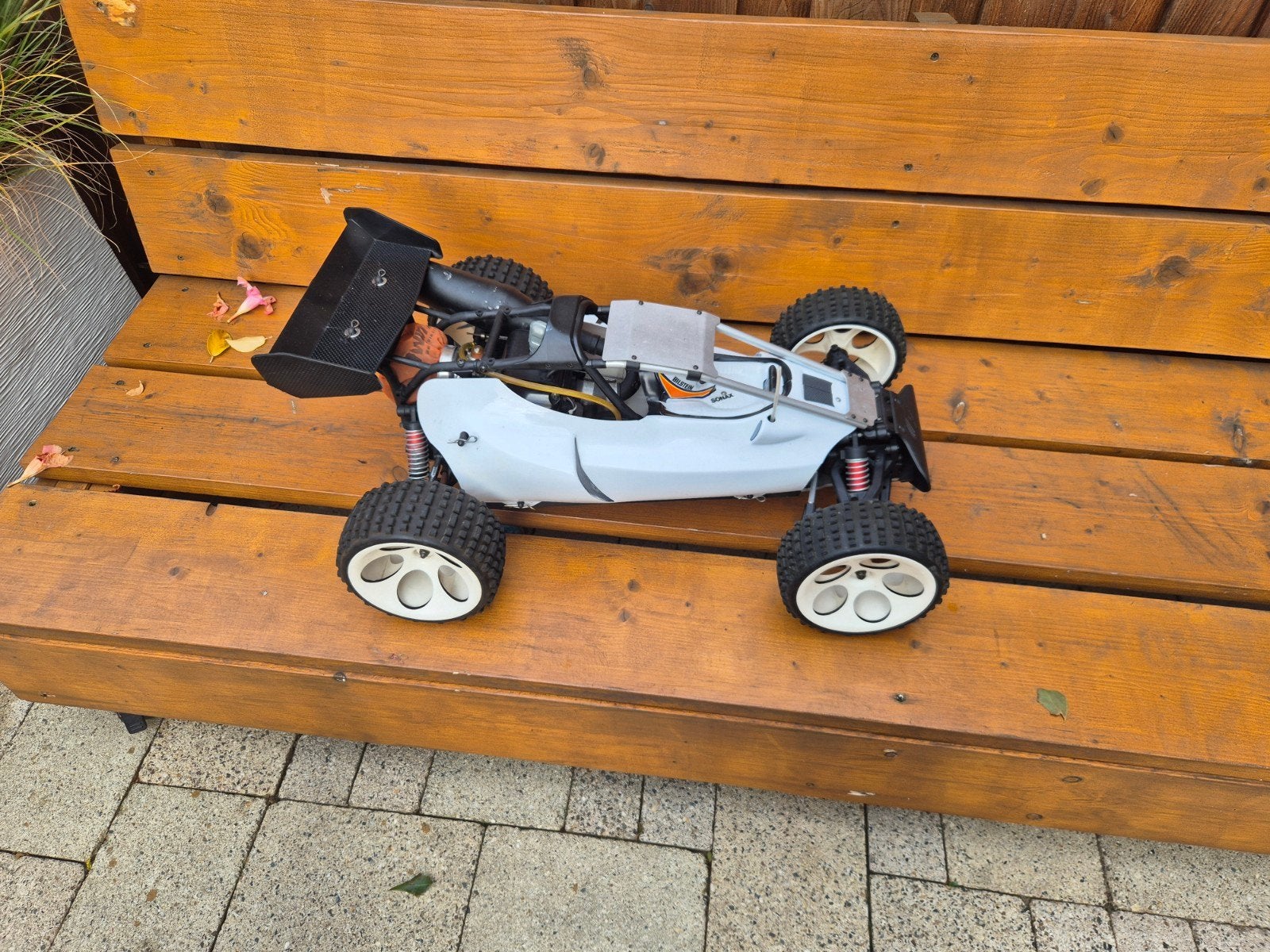 Fg baja 1:5 RC auto, benzine, met afstandsbediening, Ophalen, Benzine, Gebruikt, Auto offroad