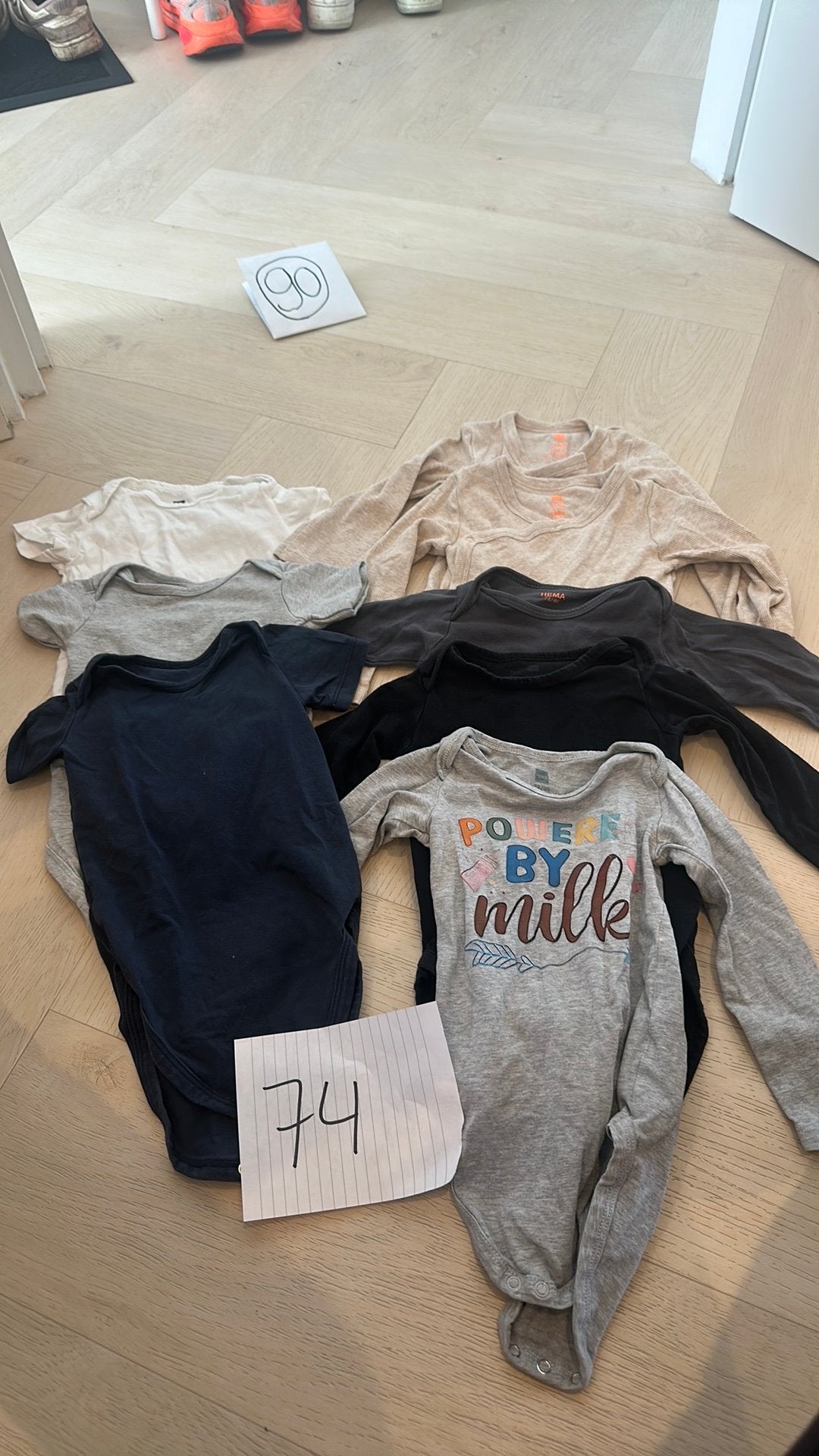 Rompers mt 74 hema, Ophalen of Verzenden, Zo goed als nieuw, Maat 74