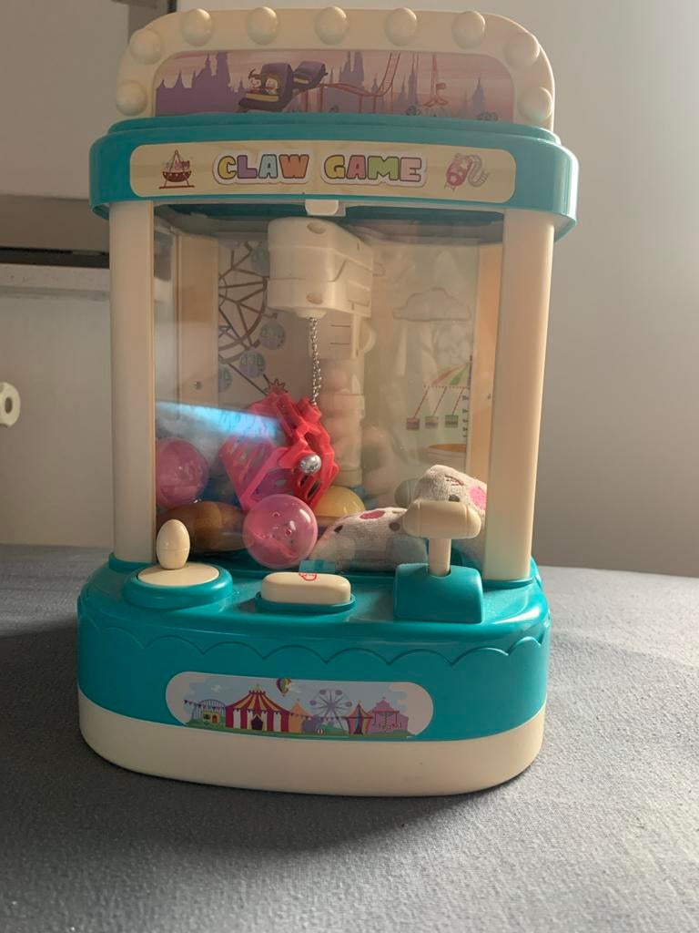 Mini Klauwmachine Speelgoed - Claw Game, Ophalen, Zo goed als nieuw