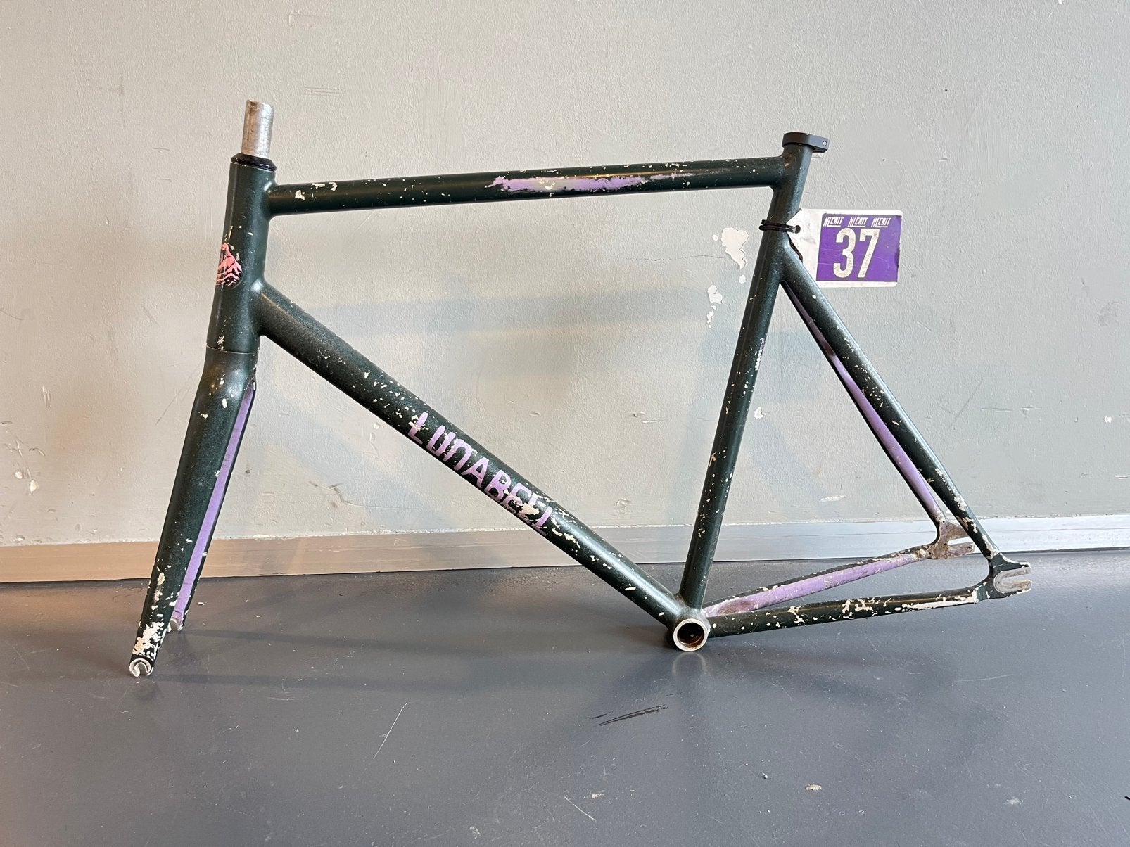 Fixie frame, Fietsen en Brommers, Minder dan 10 versnellingen, Staal, Zo goed als nieuw, 57 tot 61 cm