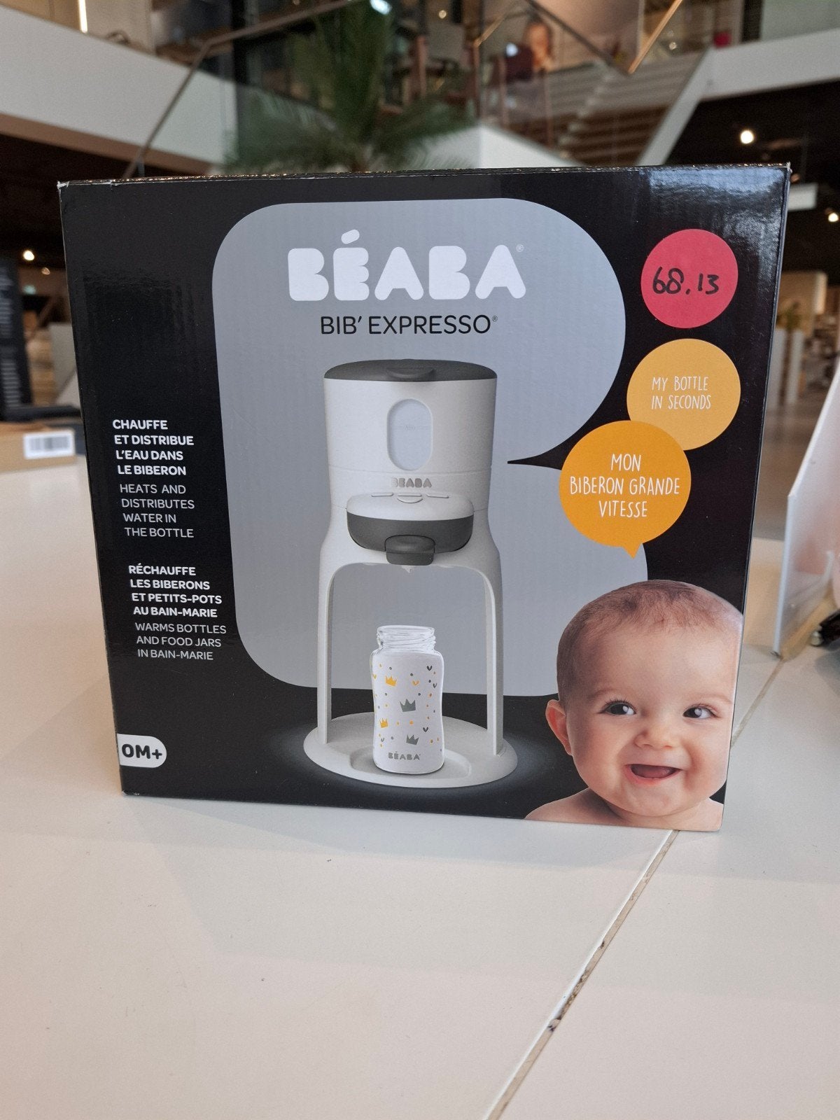 Beaba Bibexpresso® White / Grey, Ophalen, Nieuw, Babyvoedingmaker