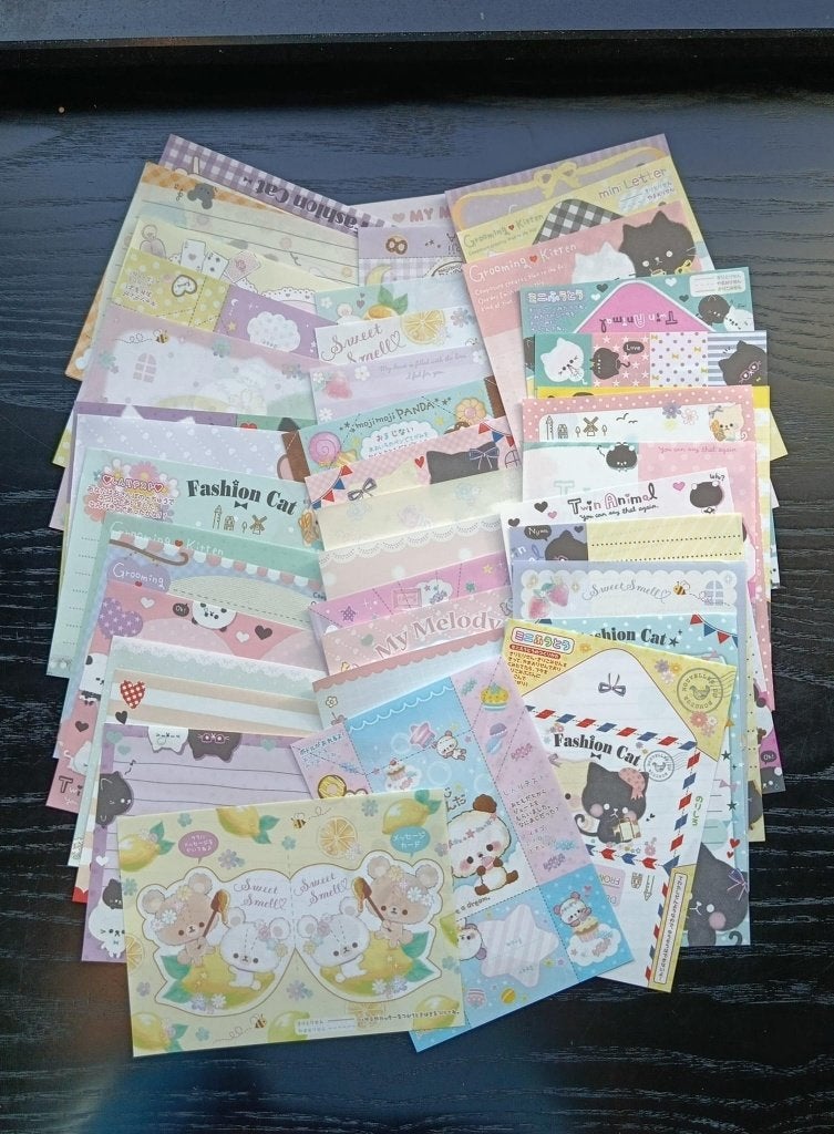 43pcs kawaii memo sheets, Hobby en Vrije tijd, Ophalen of Verzenden, Nieuw, Papier of Karton, Overige merken