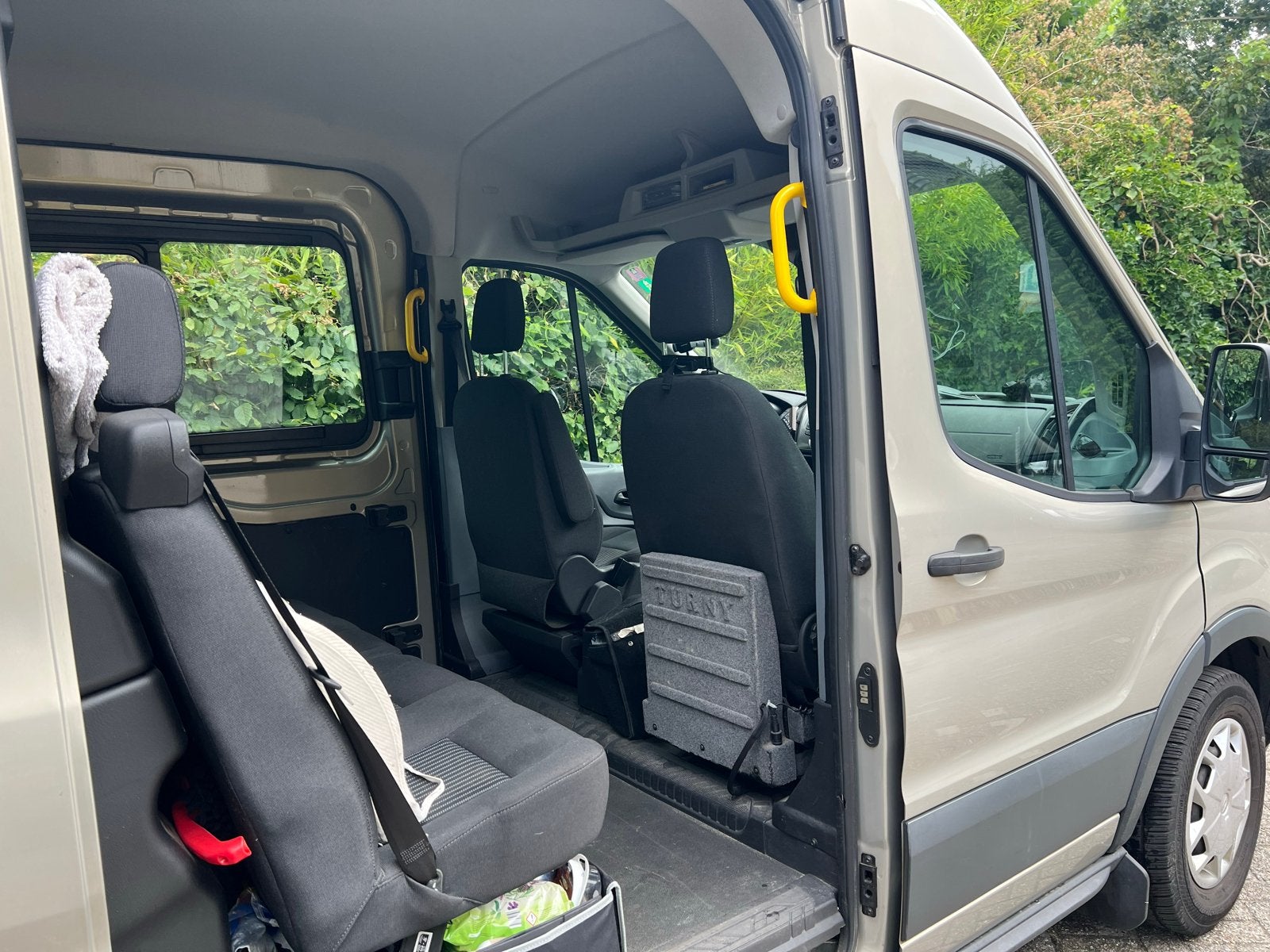 Ford Transit 2.2 Tdci 92KW 2016, Auto's, Voorwielaandrijving, 750 kg, 4 cilinders, Bruin