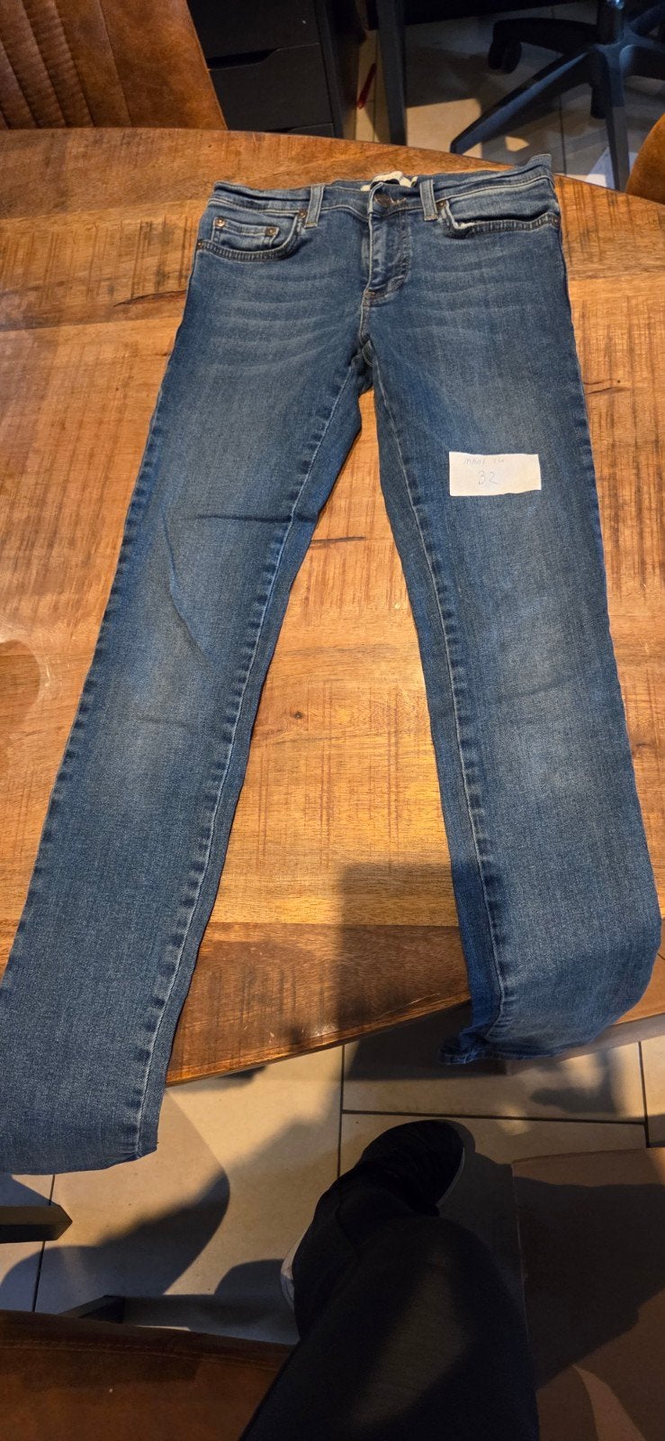 nikkie Skinny jeans maat 24, Blauw, Ophalen of Verzenden, Onbekend, W27 (confectie 34) of kleiner