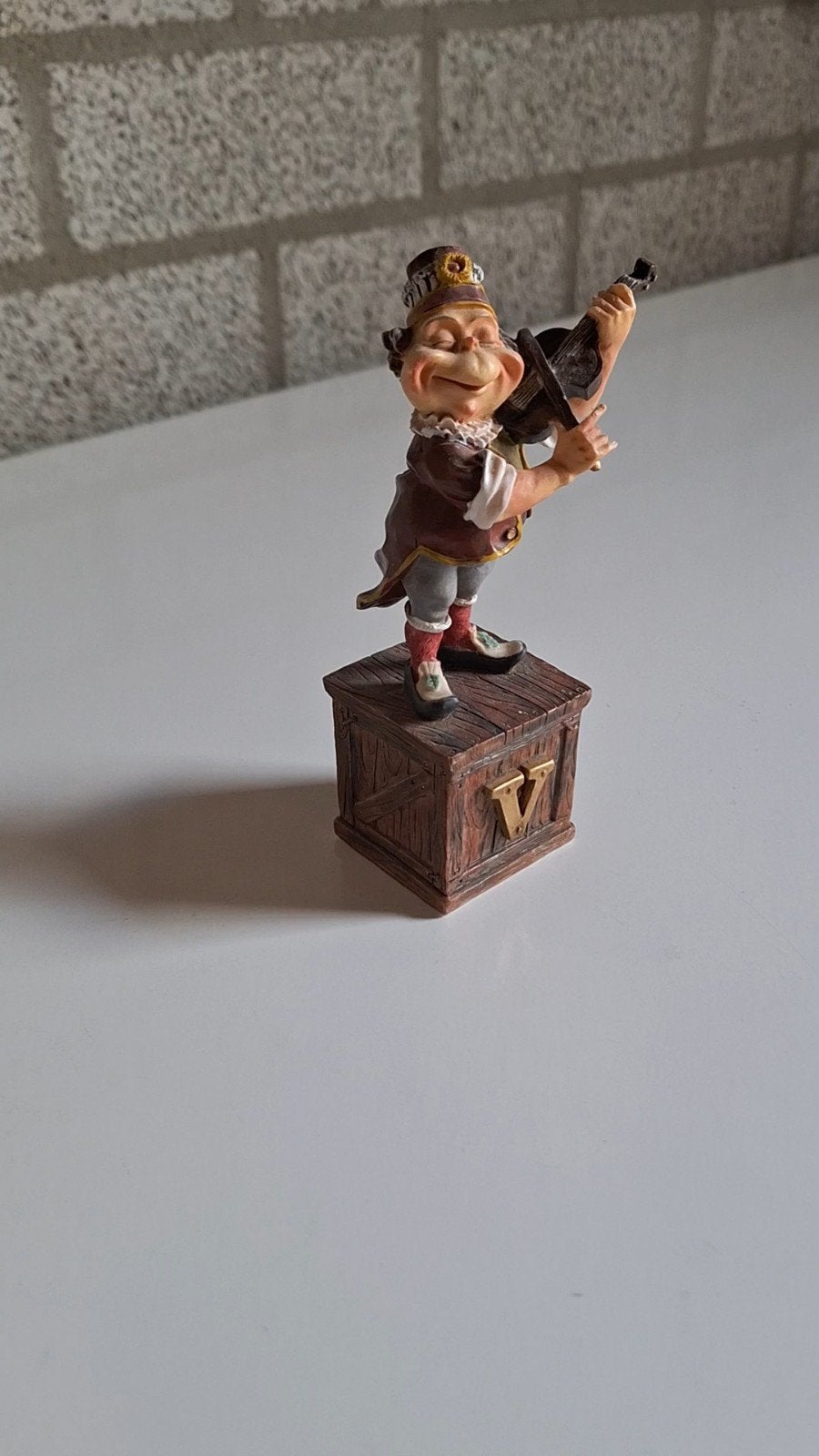 Vintage Laaf beeldje met viool - Muzikant Laaf, Ophalen, Gebruikt, Laaf