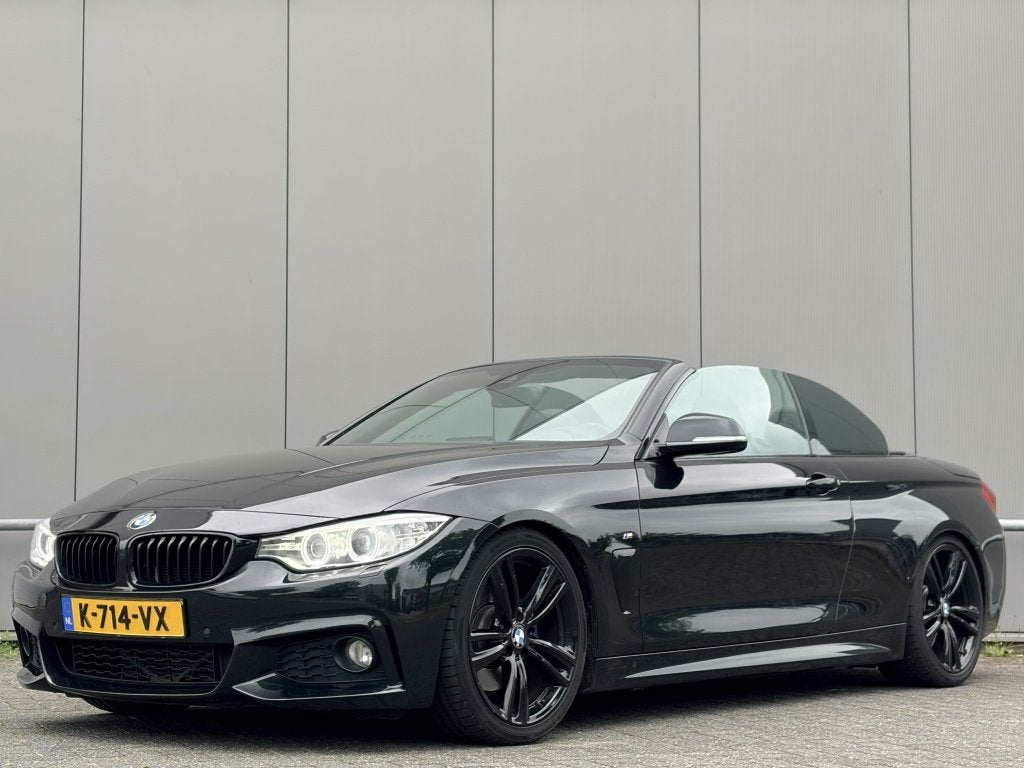 BMW 4 Serie Cabrio 428i M pakket - nekverwarming - navi - ai, Auto's, 745 kg, Achterwielaandrijving, Gebruikt, Cabriolet