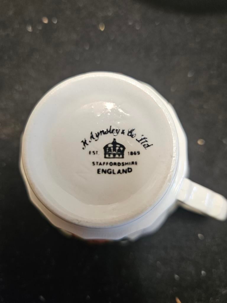 Vintage Sadler Theepot met Warmer en Kopjes, Ophalen of Verzenden