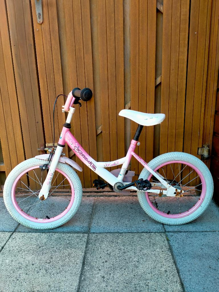 Fiets Volare rose 16 inch, Ophalen, Terugtraprem, Gebruikt, Volare