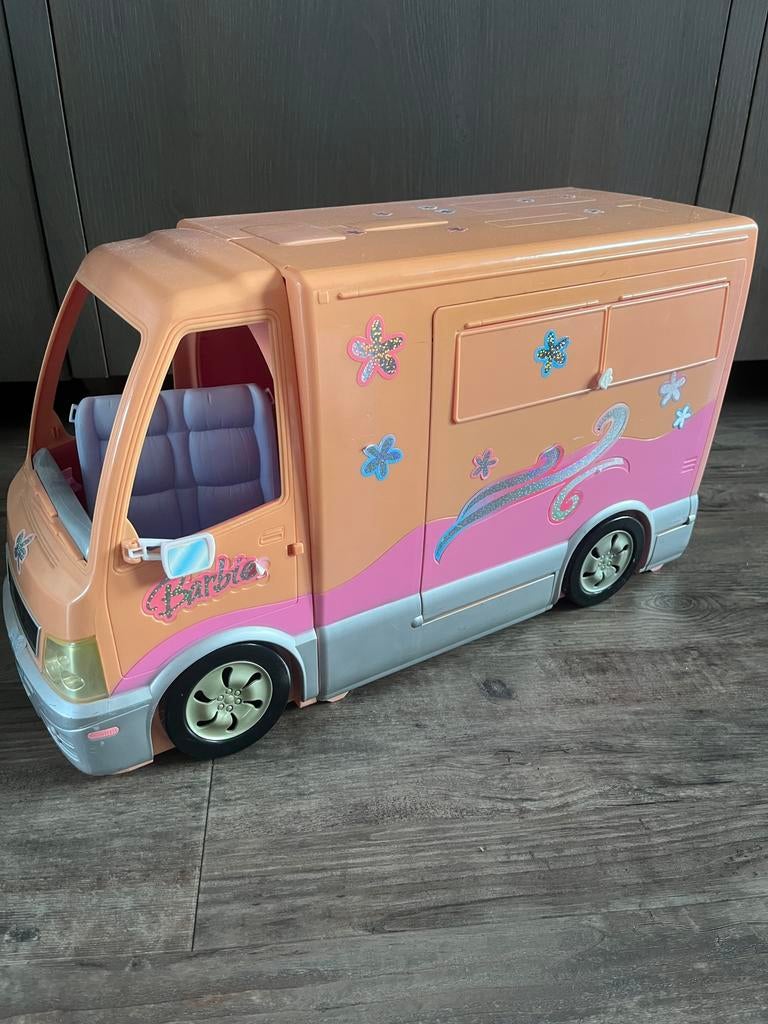 Barbie camper vintage, Ophalen of Verzenden, Gebruikt, Barbie