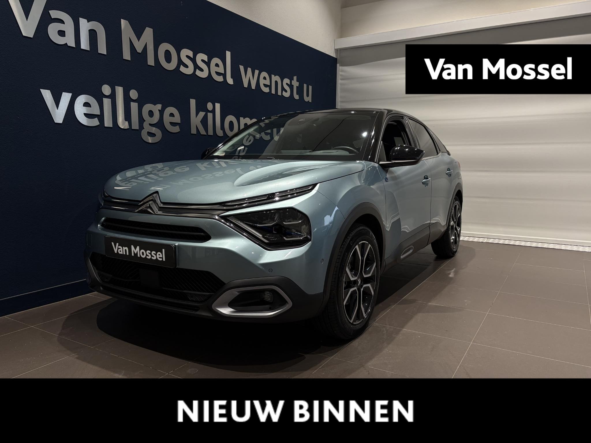 Citroen Ë-C4 Max 54 kWh | Camera | Navigatie | Adaptive Cru, Auto's, Citroën, 12 maanden, Gebruikt, Zwart, 156 pk