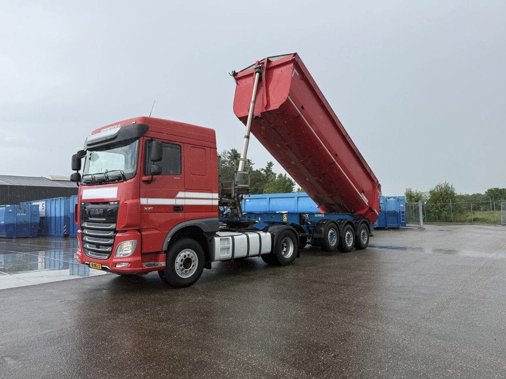 Schmitz Cargobull SGF*S3 27m3 Steel kipper (bj 2017), Auto's, Vrachtwagens, Bedrijf, Te koop, ABS, Aanhangers en Opleggers, Overige brandstoffen