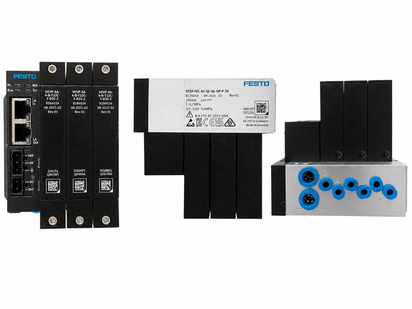 Festo VTEP-FEC-B1-QL-QL-QP-P-3V Ventieleiland / Pneumatische, Ophalen of Verzenden, Zo goed als nieuw, Overige typen