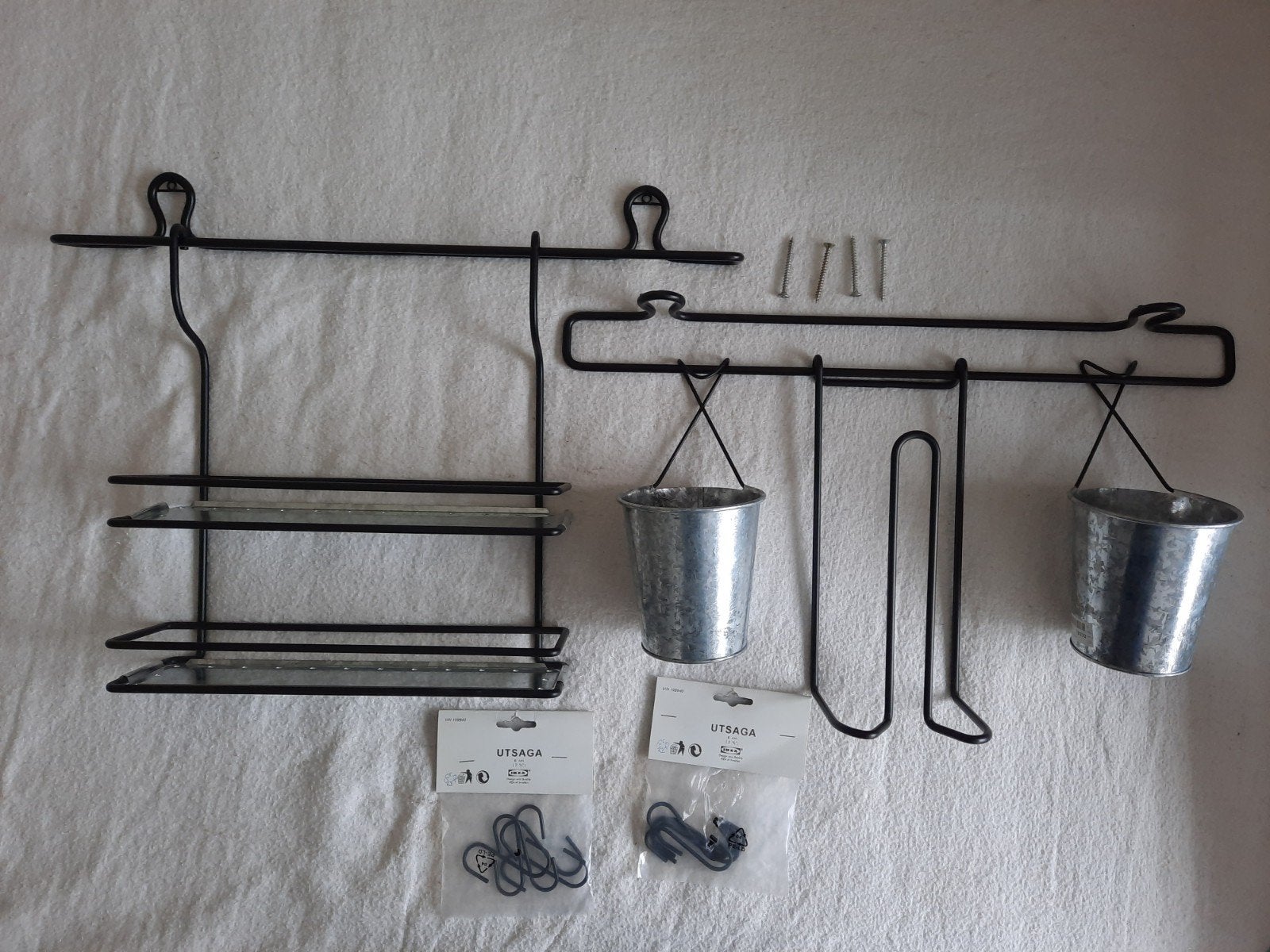 Ikea wandopbergers voor in de keuken., Ophalen of Verzenden, Nieuw