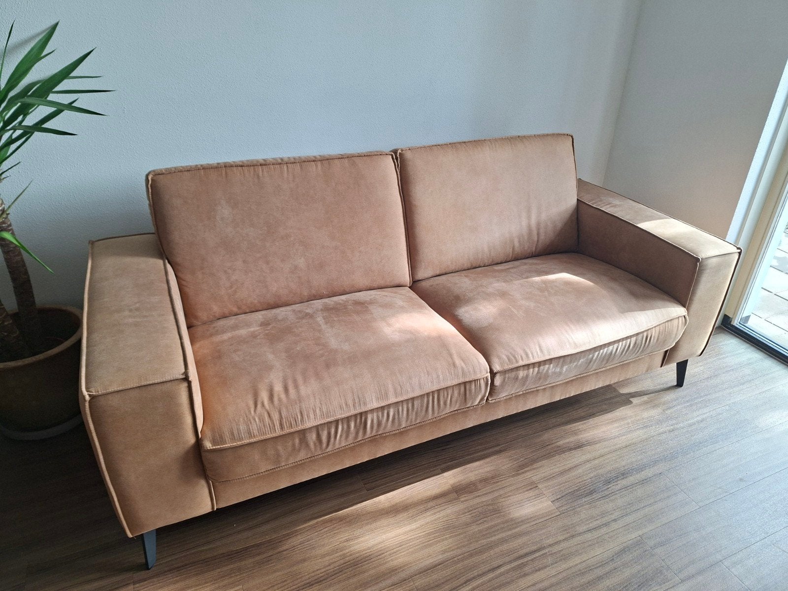 Suède bank, Huis en Inrichting, Ophalen, Gebruikt, 150 tot 200 cm, Tweepersoons
