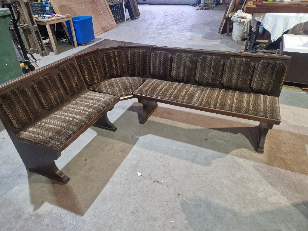 Mooie vintage klassieke hoekbank, Ophalen