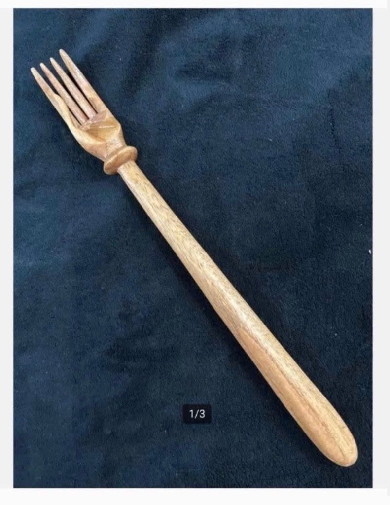 Houten Hand op Stok - voor allerlei doeleinden, Ophalen of Verzenden