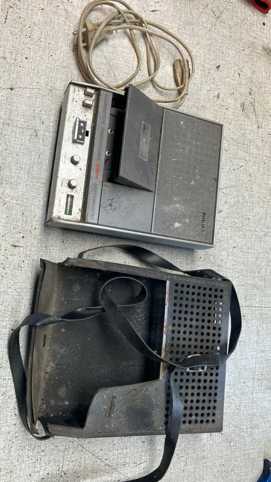 Philips 2204 Cassette Recorder - Vintage Audio, Ophalen