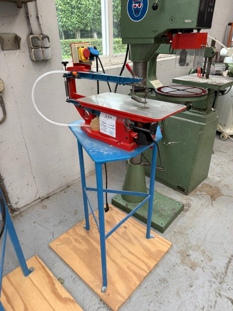 2 stuks Hegner Figuurzaag - Perfect voor Fijn Zaagwerk, Doe-het-zelf en Verbouw, Ophalen, Minder dan 30 mm, Gebruikt, Figuurzaag