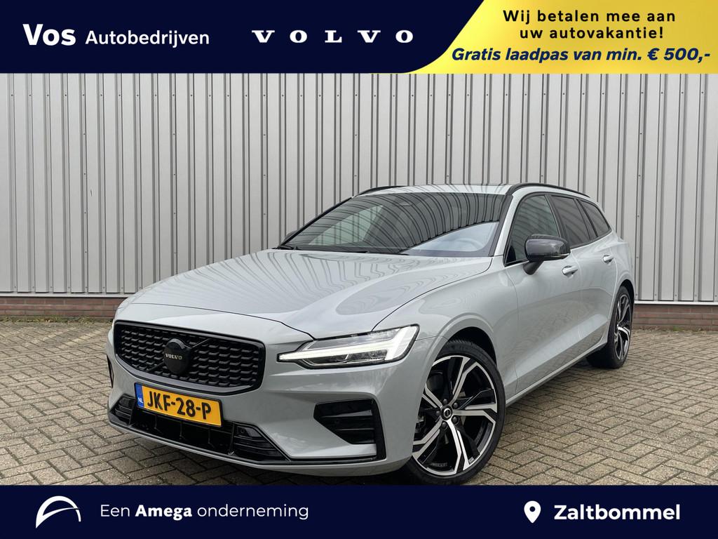 Volvo V60 B4 Plus Dark l Schuif/kantel dak l, Auto's, Stof, 1800 kg, 4 cilinders, 1969 cc