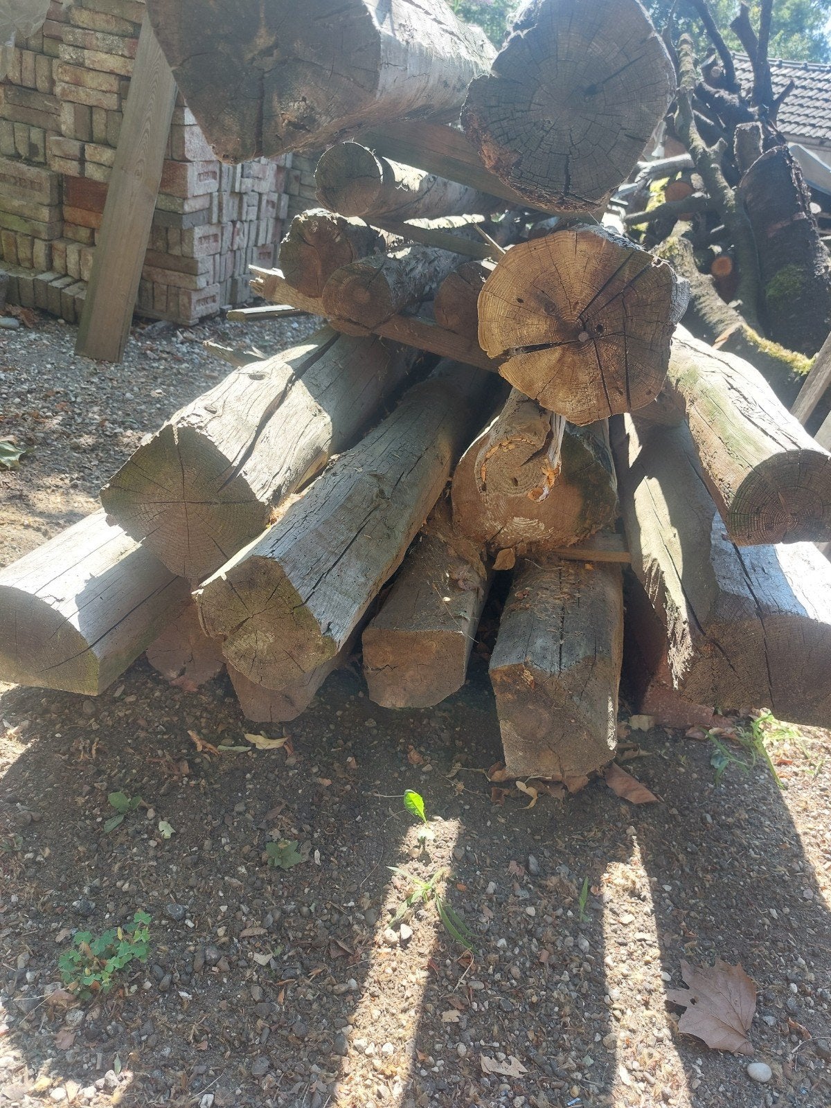 Hout uit sloop, kachelhout, Minder dan 3 m³, Ophalen
