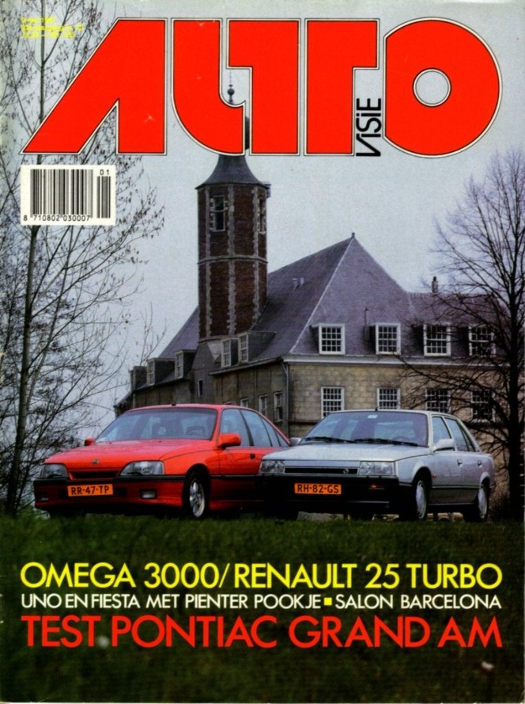 Autovisie vergelijking Omega 3000 en Renault 25 V6 Turbo, Ophalen of Verzenden, Gelezen, Overige merken