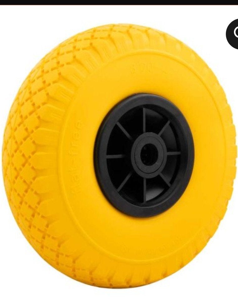 nieuw anti-lek wiel 20mm asgat voor steekwagen/bolderwagen, Nieuw, Ophalen of Verzenden, ., .