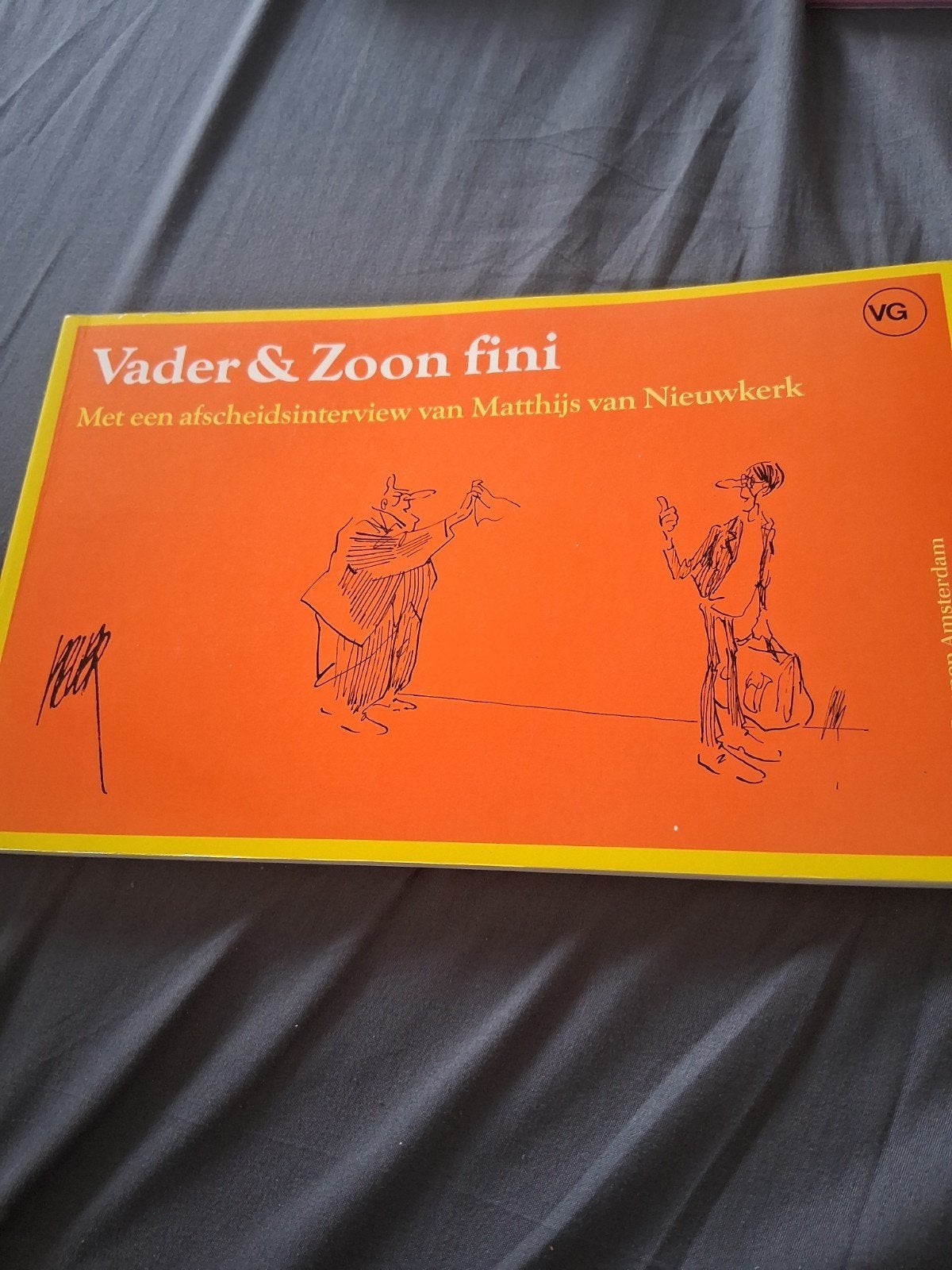 Vader & Zoon fini Afscheidsinterview Matthijs van Nieuwkerk, Ophalen of Verzenden, Gelezen, Matthijs van Nieuwkerk, Nederland