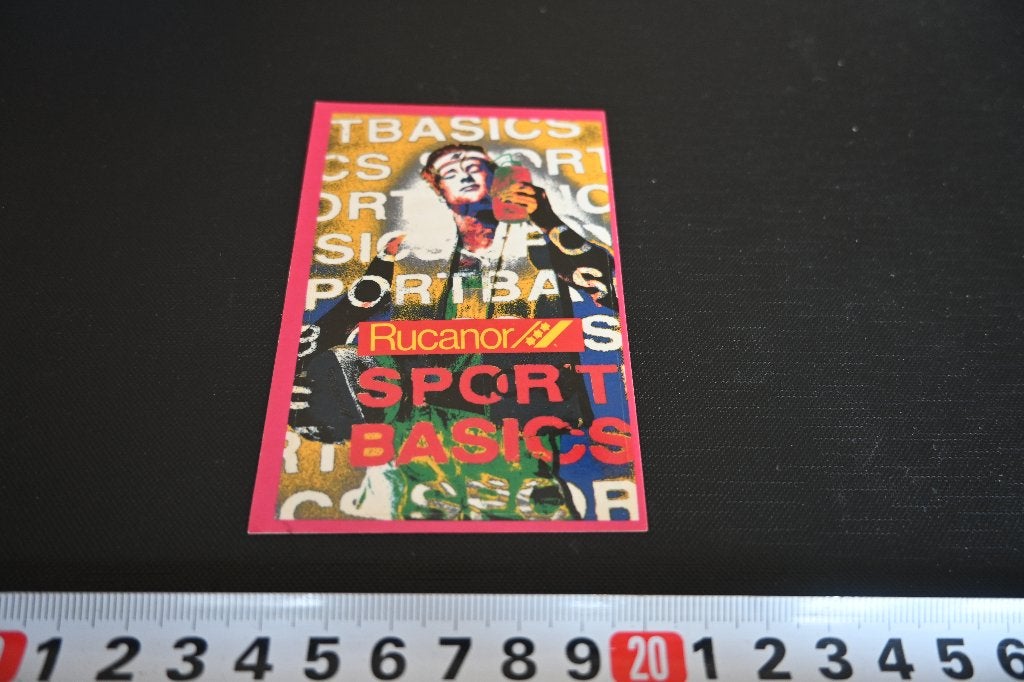 sticker RUCANOR sport basics, Ophalen of Verzenden, Zo goed als nieuw