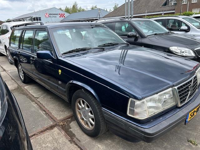 Volvo 940 2.3 LPG G3 in nieuwstaat ! trekhaak, airco, nwe ko, Auto's, Oldtimers, Blauw, Origineel Nederlands, Handgeschakeld, Volvo