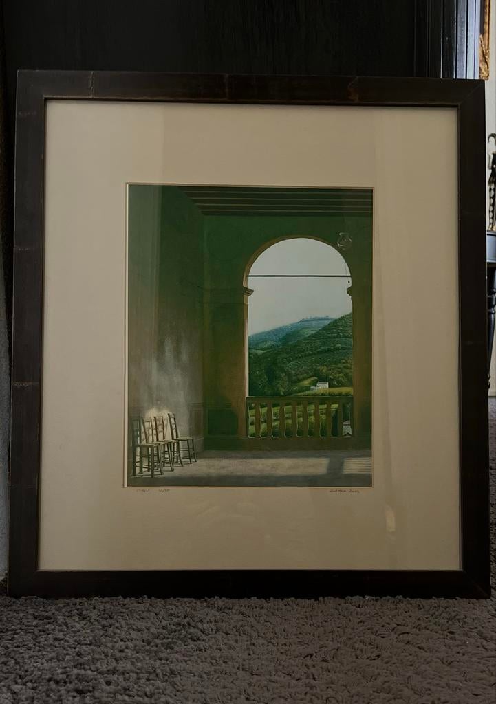 Schilderij Julien Landa - Italy 2002 - Handgesigneerd, Ophalen