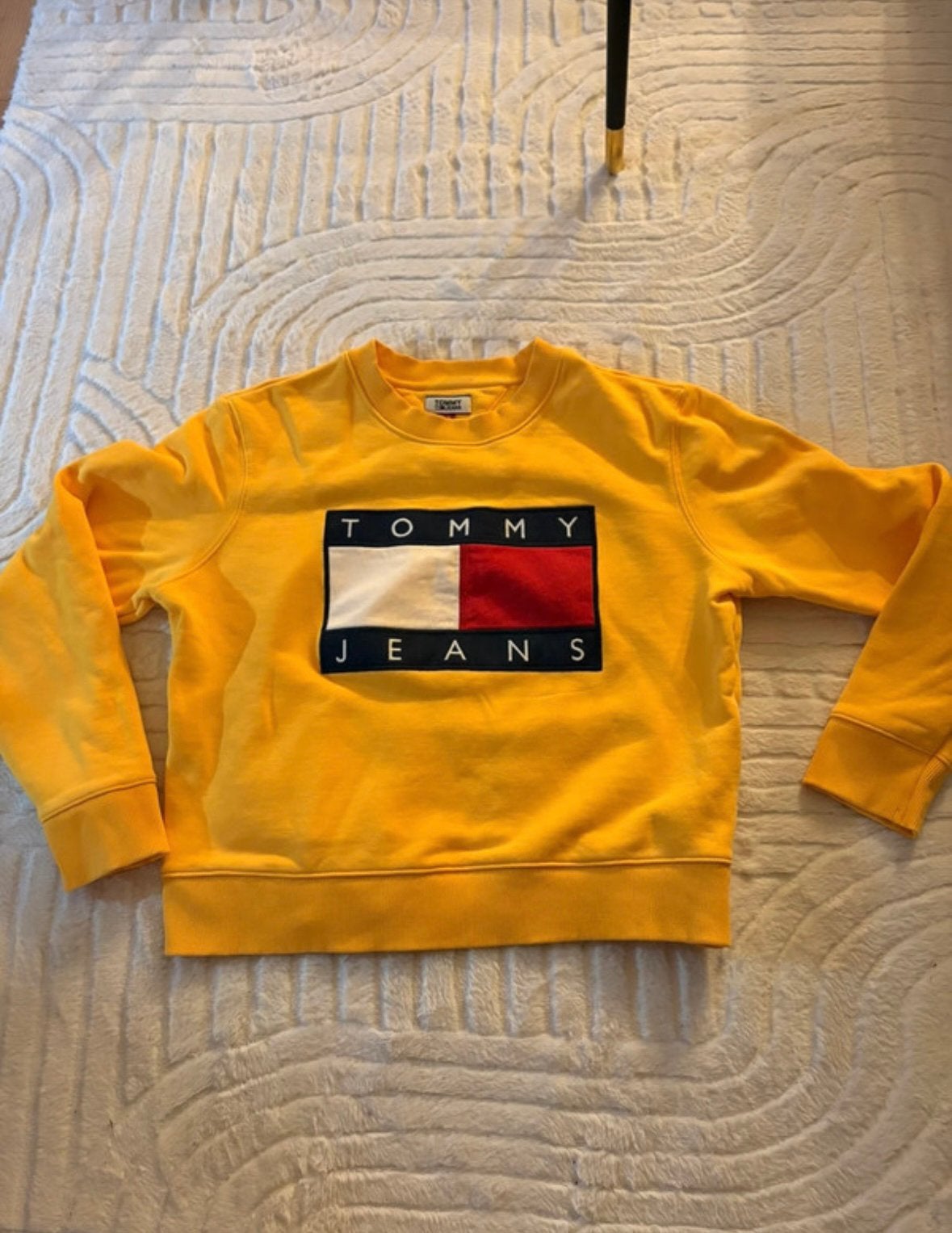 Tommy hilfiger trui geel, Ophalen of Verzenden, Zo goed als nieuw, Maat 42/44 (L), Geel