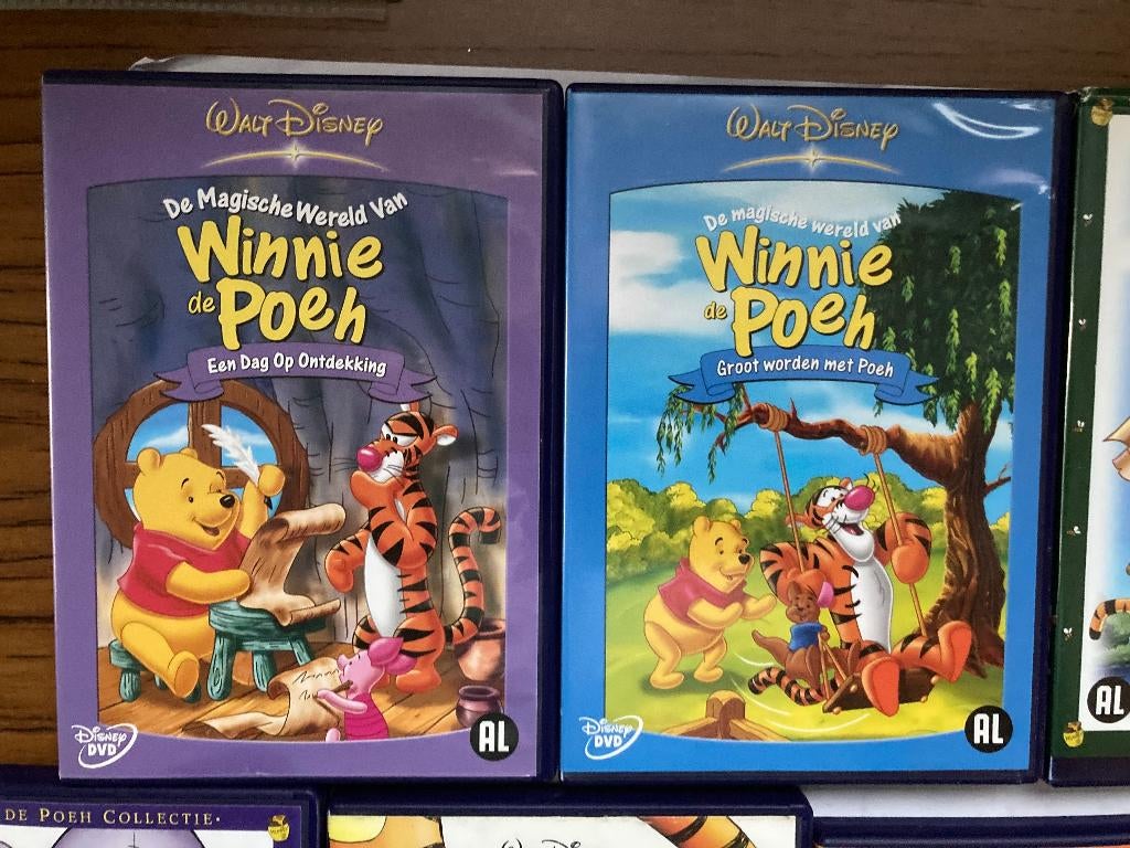 T.K. nog 2 originele films op DVD van Winnie de Poeh Disney, Alle leeftijden, Ophalen of Verzenden, Gebruikt, Dieren