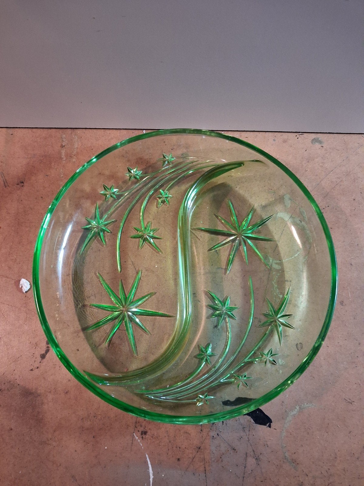 groene glazen schaal annagroen?, Ophalen of Verzenden